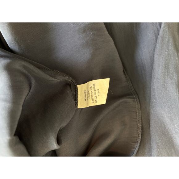 Ramy Brook Navy Mini Dress Small Blue Short Sleeve Blouson - Picture 4 of 8